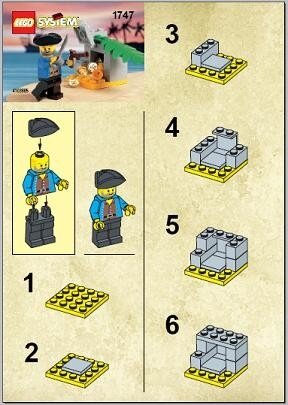 LEGO 1747-boek