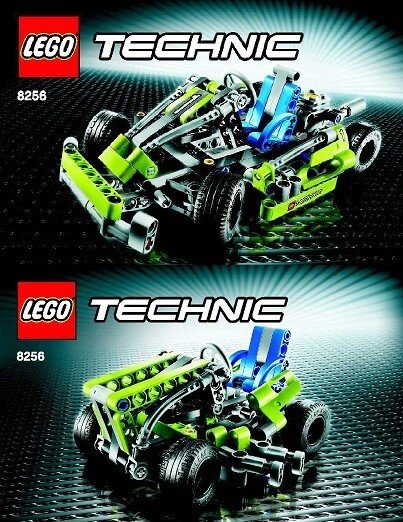 LEGO 8256-boek
