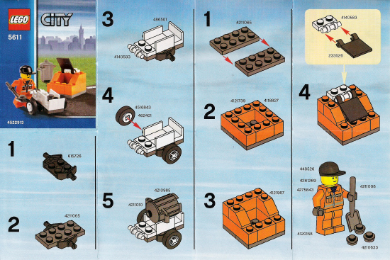 LEGO 5611-boek