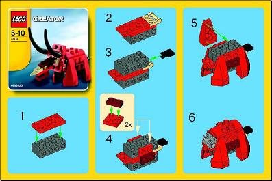 LEGO 7604-boek