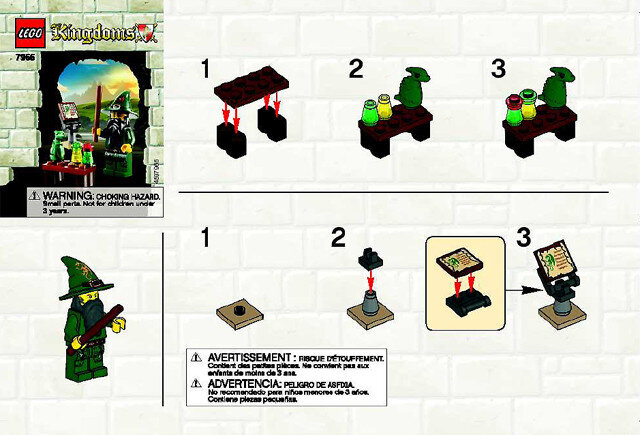 LEGO 7955-boek