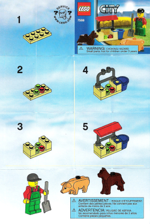 LEGO 7566-boek