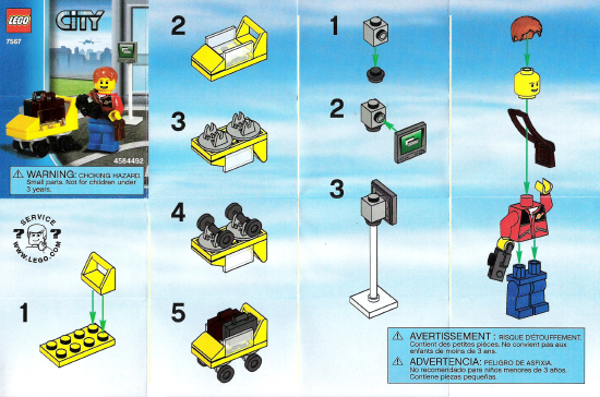 LEGO 7567-boek