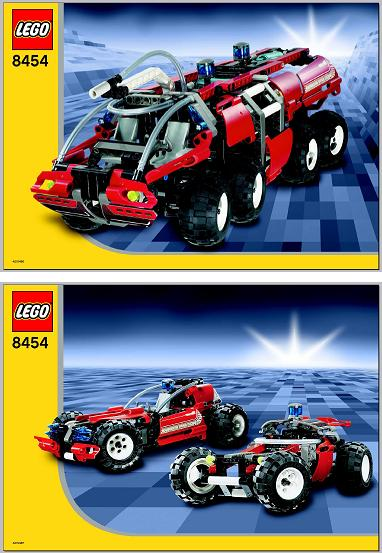 LEGO 8454-boek