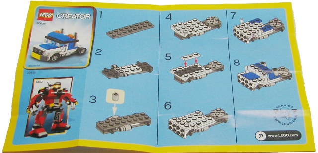 LEGO 30024-boek