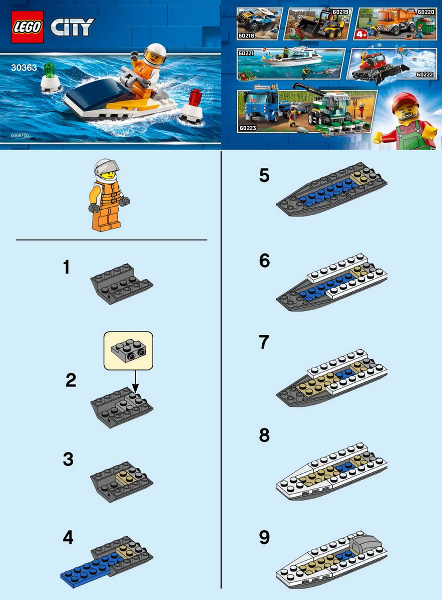LEGO 30363-boek