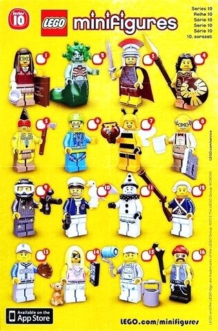 LEGO 71001-boek