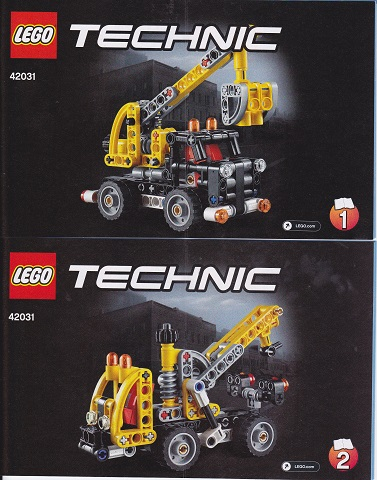 LEGO 42031-boek