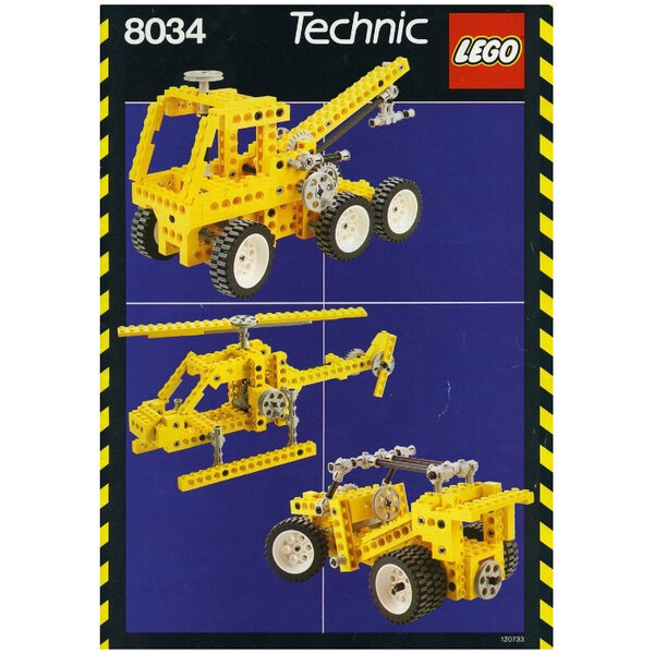 LEGO 8034-boek