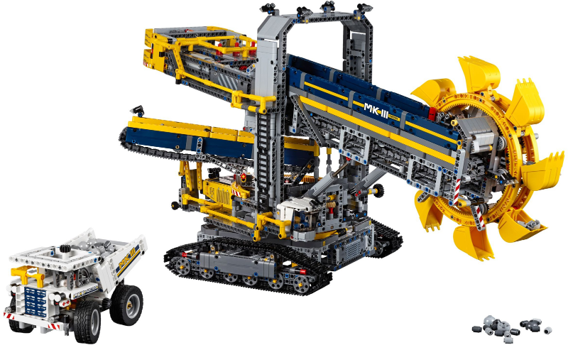 LEGO Technic 42055 - graafmachine verhuur