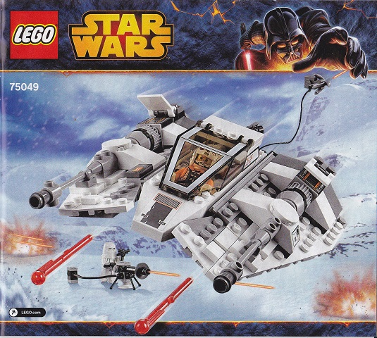 LEGO 75049-boek Allemaal Steentjes