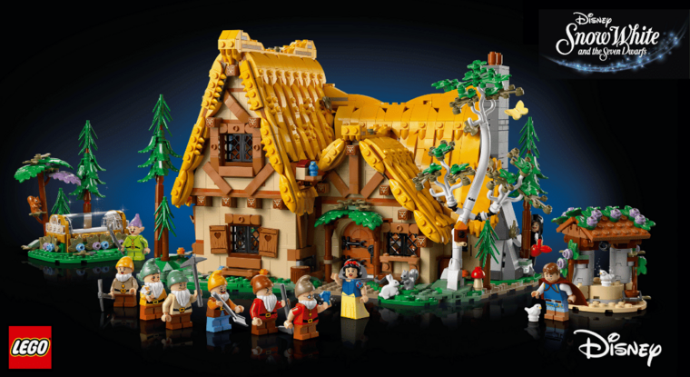 LEGO 43242 Verhuur Allemaal Steentjes