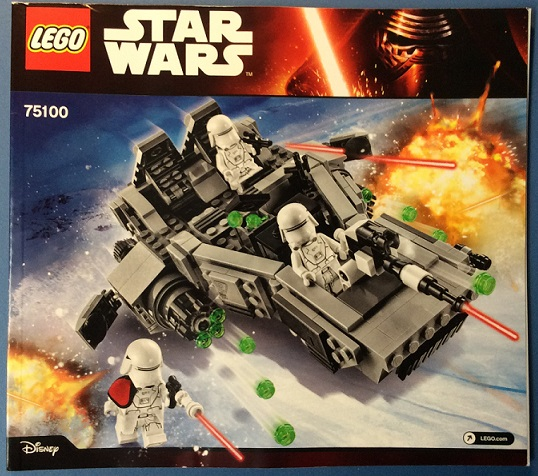 LEGO 75100 set Allemaal Steentjes