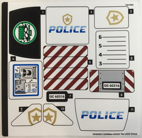 LEGO 60316stk01 Allemaal Steentjes