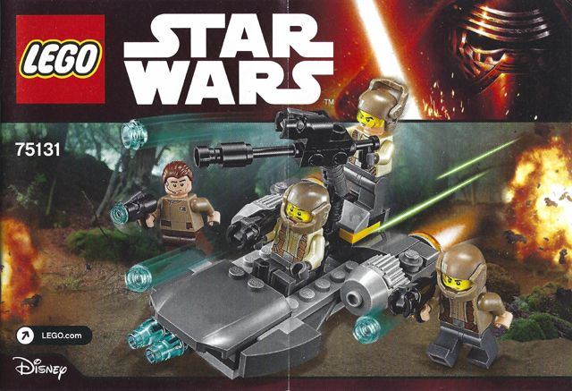 LEGO 75131-boek Allemaal Steentjes