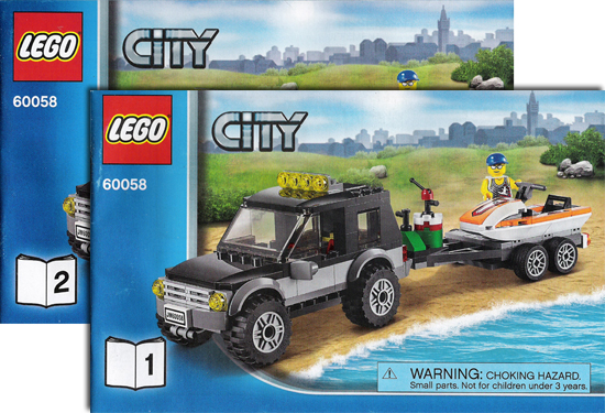 LEGO 60058-boek Allemaal Steentjes