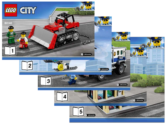 LEGO 60140-boek Allemaal Steentjes