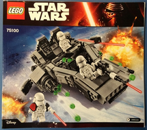 LEGO 75100 set Allemaal Steentjes