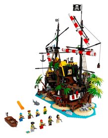 LEGO IDEAS Piraten van Barracuda Baai 21322 verhuur
