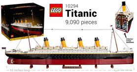 LEGO® Titanic - 10294 verhuur