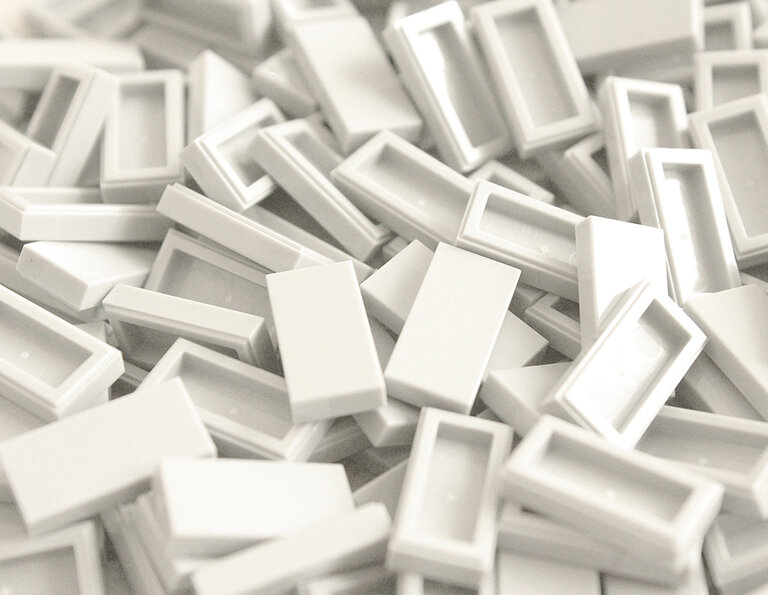 Speciale prijs voor 200  tegels 1 x 2 div. kleuren